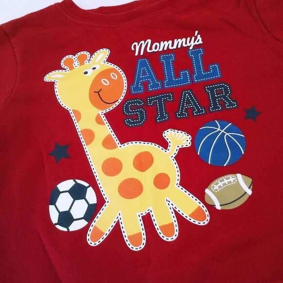 Bulk Lot(3) Tops 24mos Garanimal Moose Explorer Giraffe AllStar Carters Dinosaur - Picture 4 of 16